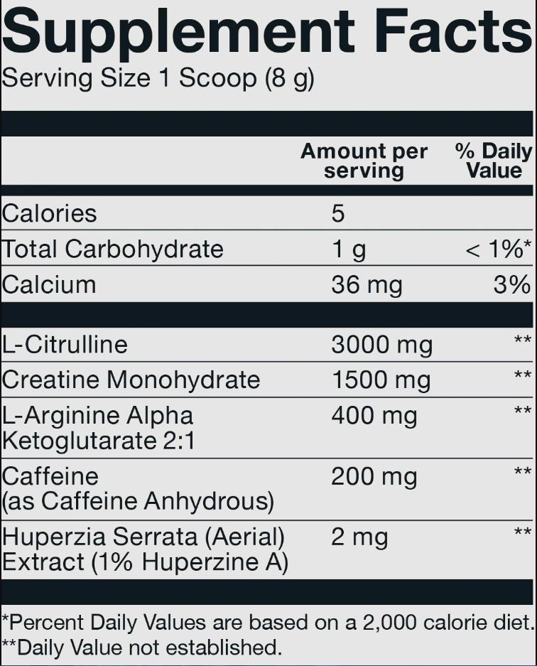BASIC Pre Workout Miami Vice flavour 30 serves