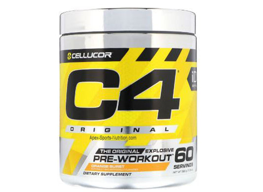 Cellucor C4 ID Original Pre-Workout Orange Burst flavour 60 serves
