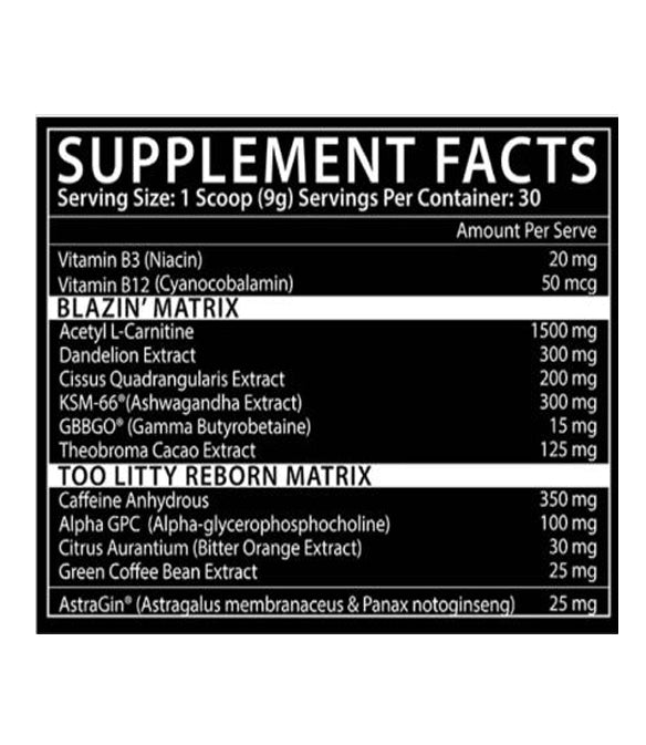 Inspired EMBER Thermogenic Fat Burner Guava flavour 30 serves