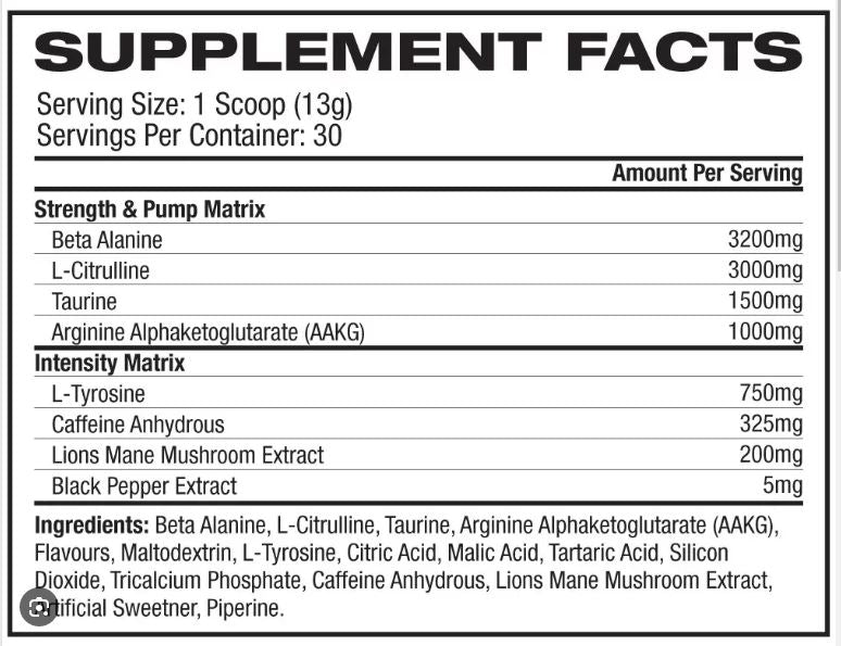 ProSupps HYDE XTREME PRE-WORKOUT Sour Green Apple flavour