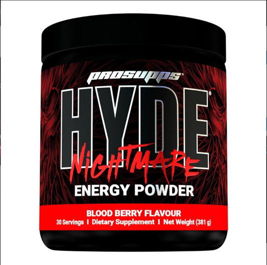 ProSupps HYDE NIGHTMARE Pre-Workout Energy Powder Blood Berry flavor 30 serves