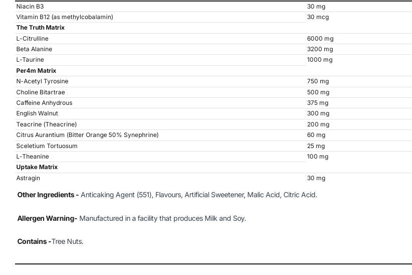 Inspired BBD DVST8 Pre-Workout  HIGH STIM Marshmallow flavour 25 servings