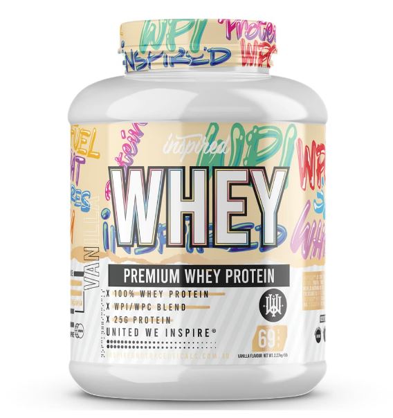 Inspired PREMIUM WHEY PROTEIN Vanilla 5lbs.