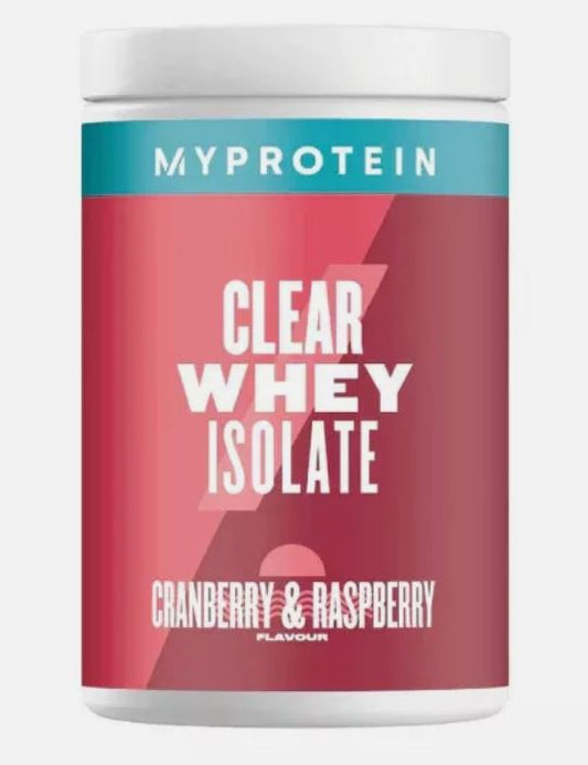 MyProtein CLEAR WHEY ISOLATE  Cranberry & Raspberry flavour 20 servings