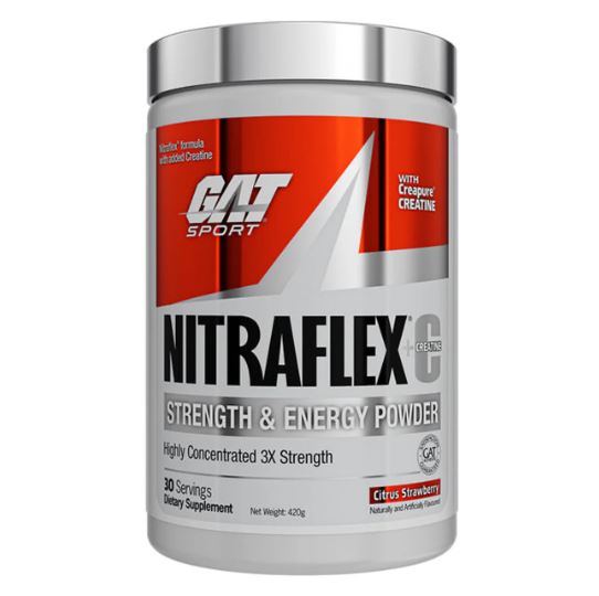 NITRAFLEX +C(CREATINE) Pre-Workout Citrus Strawberry 30 serves