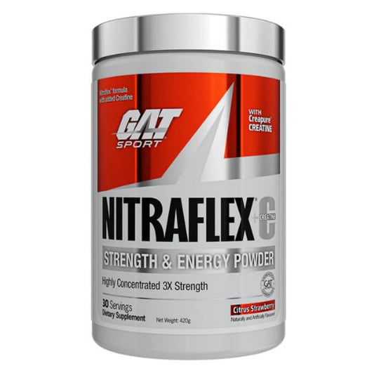 NITRAFLEX +C(CREATINE) Pre-Workout Citrus Strawberry 30 serves