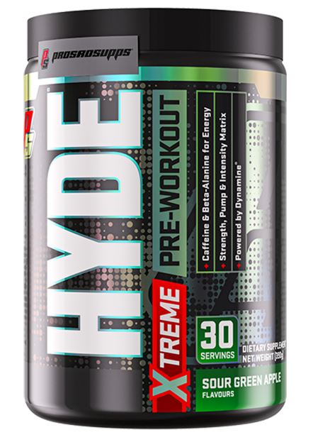 ProSupps HYDE XTREME PRE-WORKOUT Sour Green Apple flavour