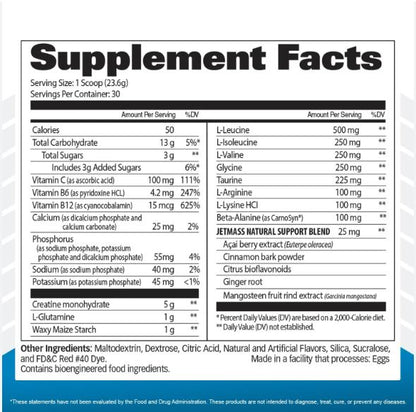 GAT JETMASS Tropical Ice flavour 30 Servings