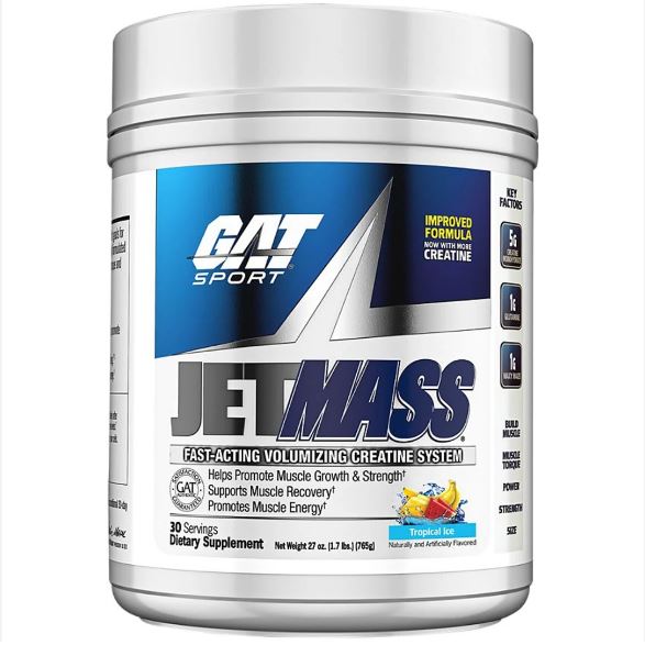 GAT JETMASS Tropical Ice flavour 30 Servings