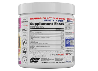 GAT NITRAFLEX BURN Fat Burner + Pre-Workout Spicy Mango-Rita flavor