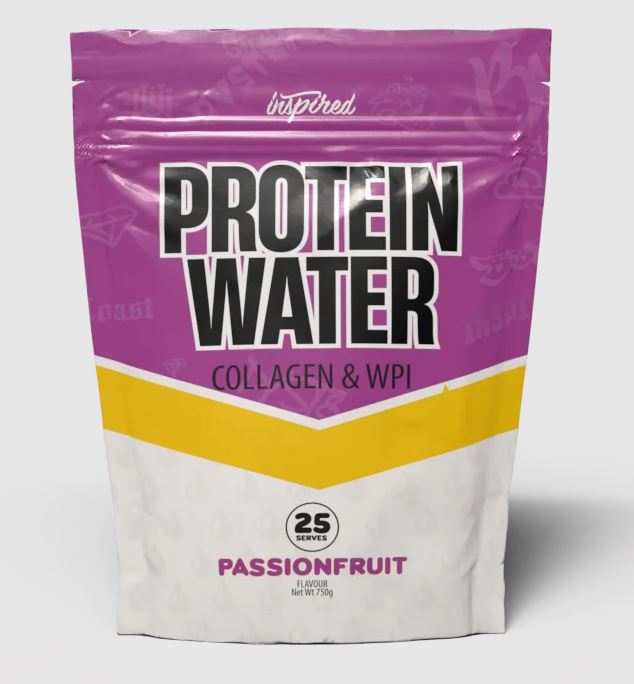 Inspired PROTEIN WATER Collagen & WPI Passionfruit flavour 25 serves